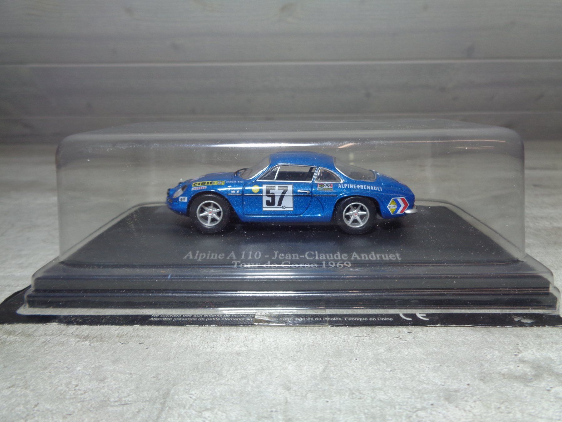 Renault Modellini d'auto: Altaya 1:43 Renault Alpine A 110 Rallye – Difettoso da Reconvilier venduto da rallycar 1