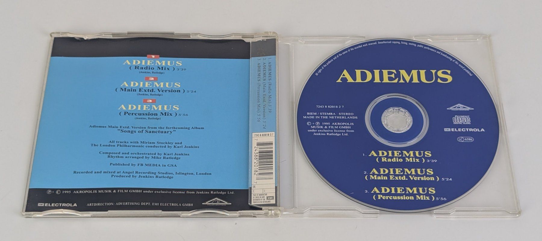 CD: Adiemus CD - Selten! Top – Usato da Zürich venduto da 1.Simon 2