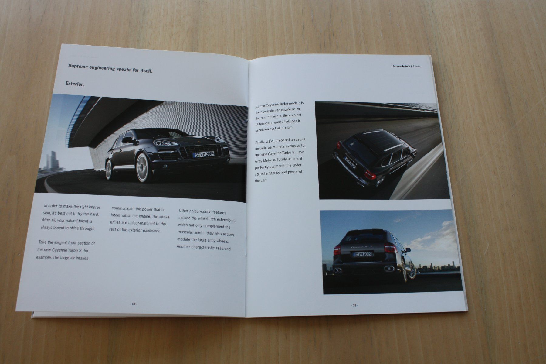 Porsche Dokumente: Porsche Cayenne Turbo S Prospekt 5/2008 – Gebraucht aus Wikon von erwin400 5