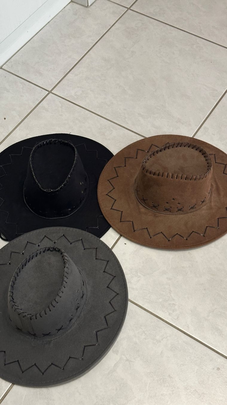 Hüte, Mützen & Caps: 3 Cowboy Hüte – Neu (gemäss Beschreibung) aus Chur von sivik 1
