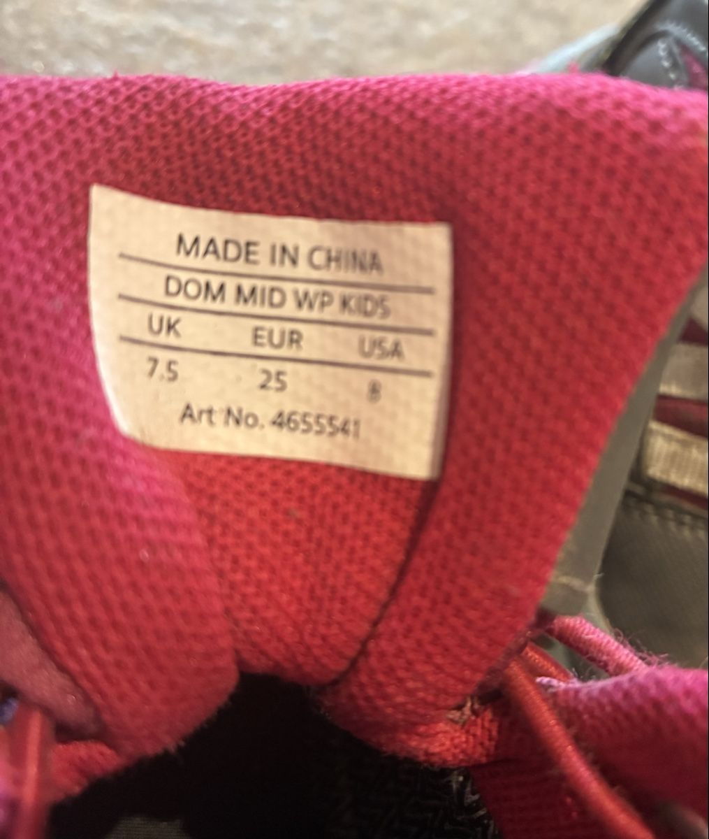 Scarpe per ragazze: Wanderschuhe Gr. 25, gebraucht, guter Zustand – Usato da Ruschein venduto da CalmAir 1