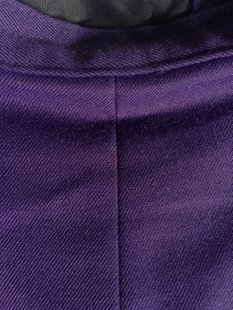 Vintage Jupe A Form dunkel violett Gr 40 eher Gr 36