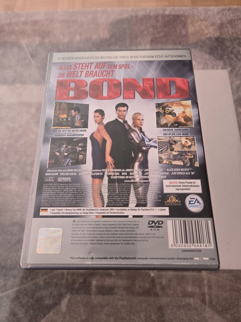 Jeux: 007 Alles oder nichts PS2 – D'occasion à Bussigny par Kfdlt 1