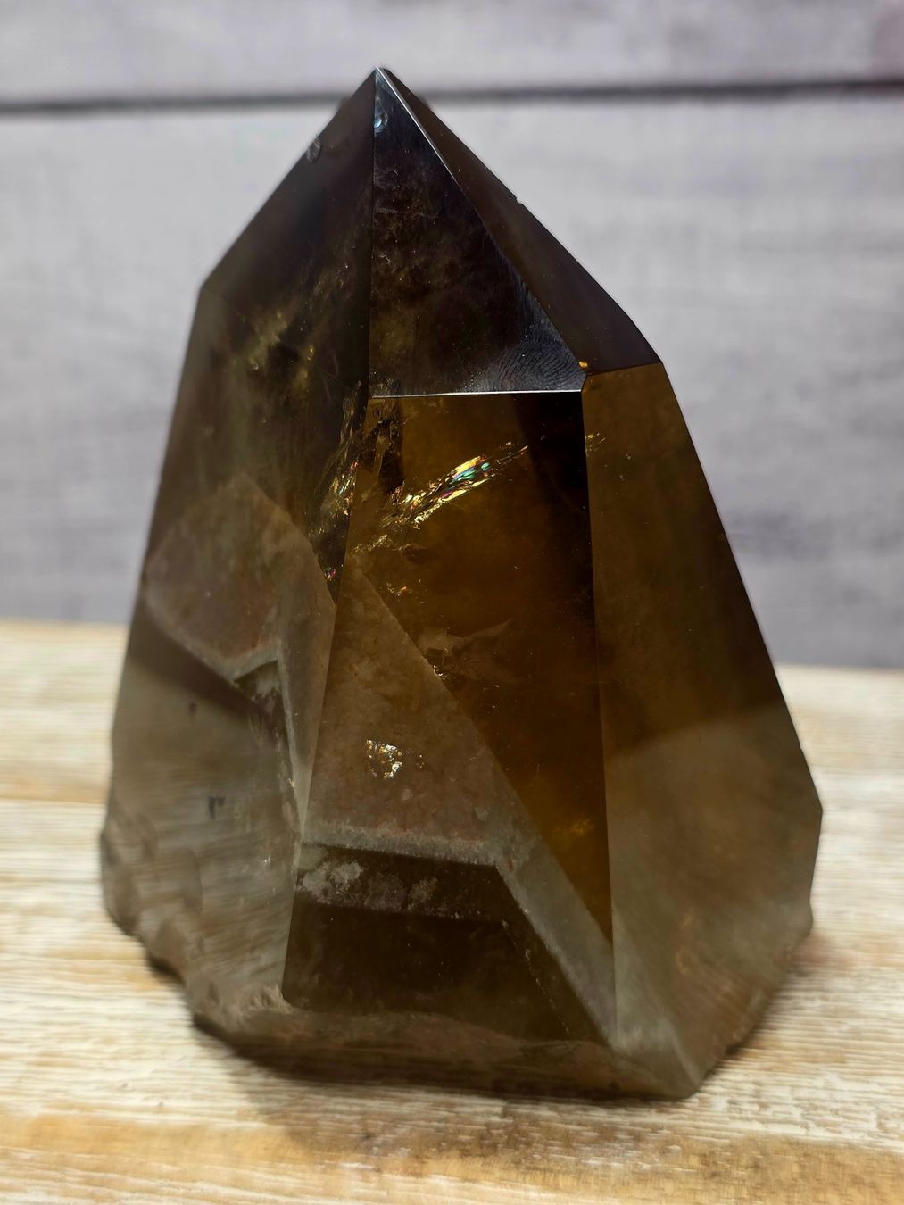 Minerali & Pietre curative: Rauchquarz Obelisk 795g – Nuovo e nell'imballaggio originale da Matzingen venduto da Shay_Crystalz 3
