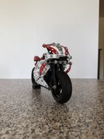 Metallbaukasten Motorrad rot/weiss guter Zustand