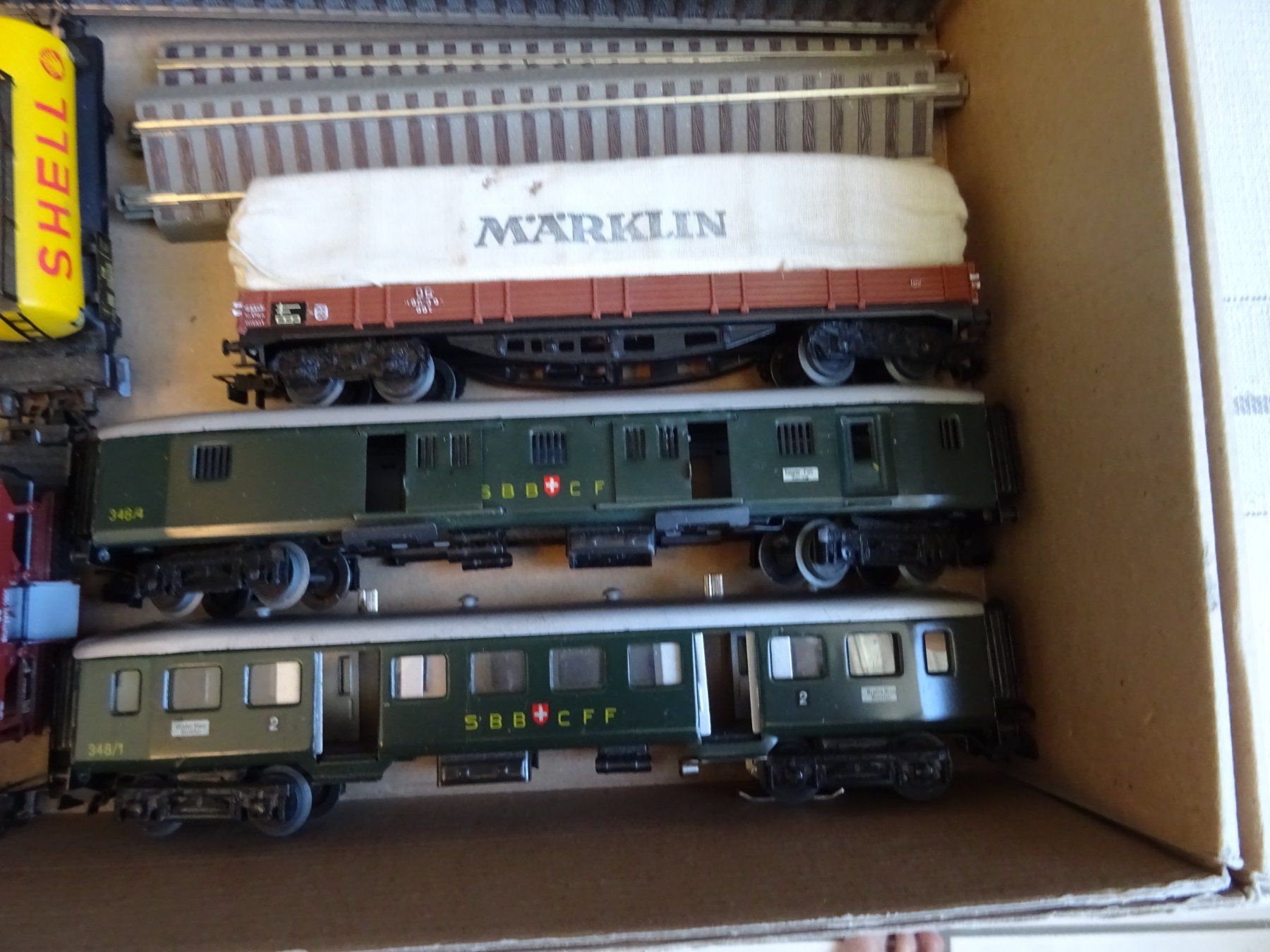 Märklin Modellini di ferrovie: Märklin Wagen H0 Wechselstrom. – Usato da Hirschthal venduto da Legov 4