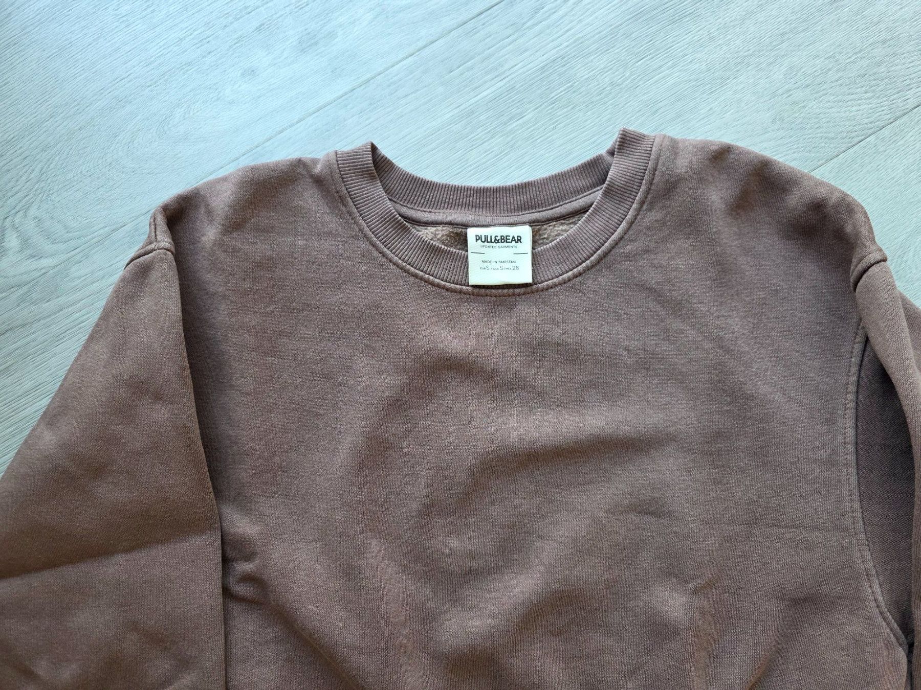Pull&Bear Pullover & Sweatshirts: Pull&Bear  Crop Pulli  taupe  Gr. S – Gebraucht aus Langnau am Albis von kktdora 1