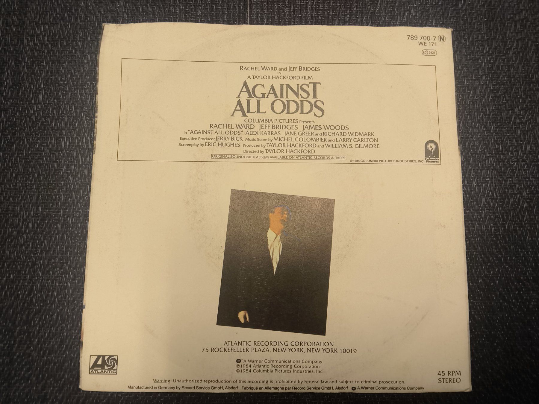 Dischi in vinile: VINYL Single: Phil Collins - against all odds – Usato da Allschwil venduto da marketingprojects 2