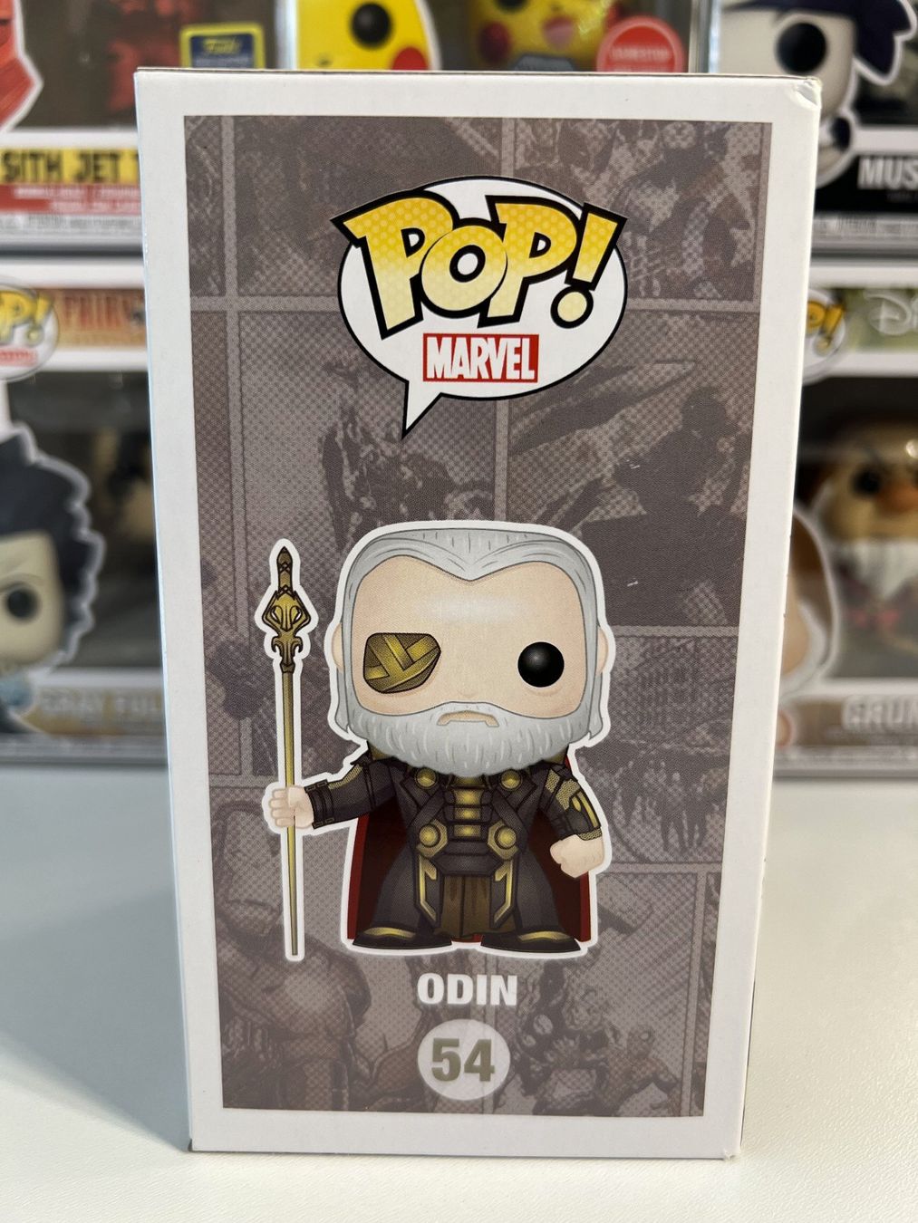 Funko Statuette: Funko POP! Marvel Odin – Nuovo e nell'imballaggio originale da Le Mouret venduto da perfectbijou 1