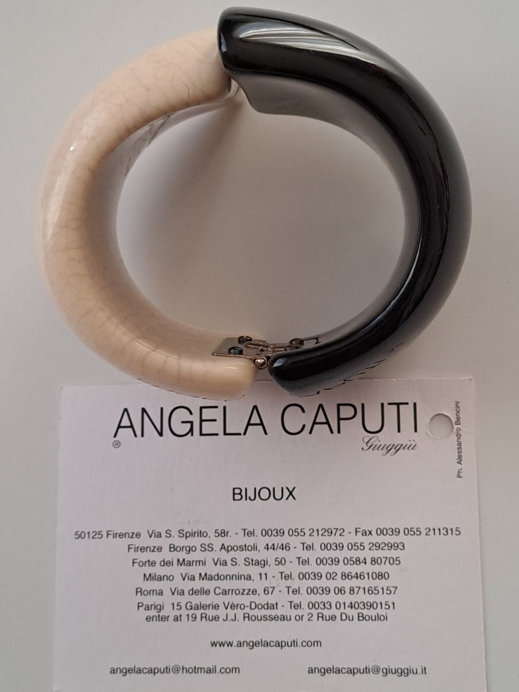 Bracciali & Braccialetti: BRACELET ANGELA CAPUTI EN RESINE – Usato da LAUSANNE venduto da KWEW 5