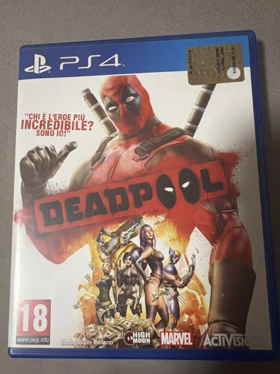 Giochi: Gioco PS4 Deadpool Activision ottime condizioni completo – Nuovo (secondo la descrizione) da S. Antonino venduto da sam_ymj6