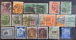 Deutsches Reich Lot mit alten Werten III