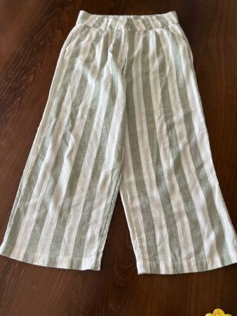 Leinen Sommerhose Streifen Gr. S von ONLY