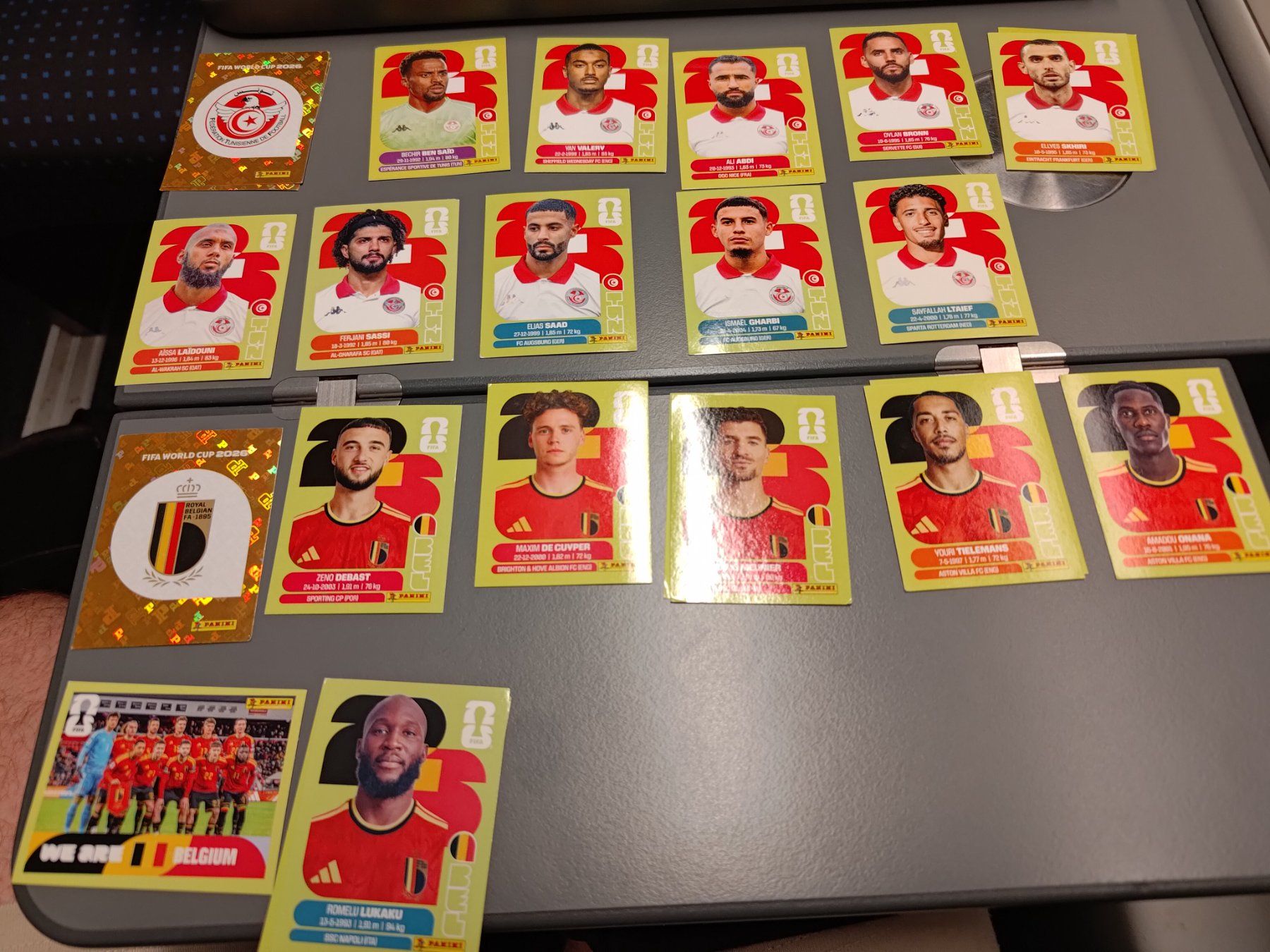 Panini Carte collezionabili: Panini 2026 - SET TUN, BEL – Nuovo (secondo la descrizione) da Bern venduto da Nicolaro 1