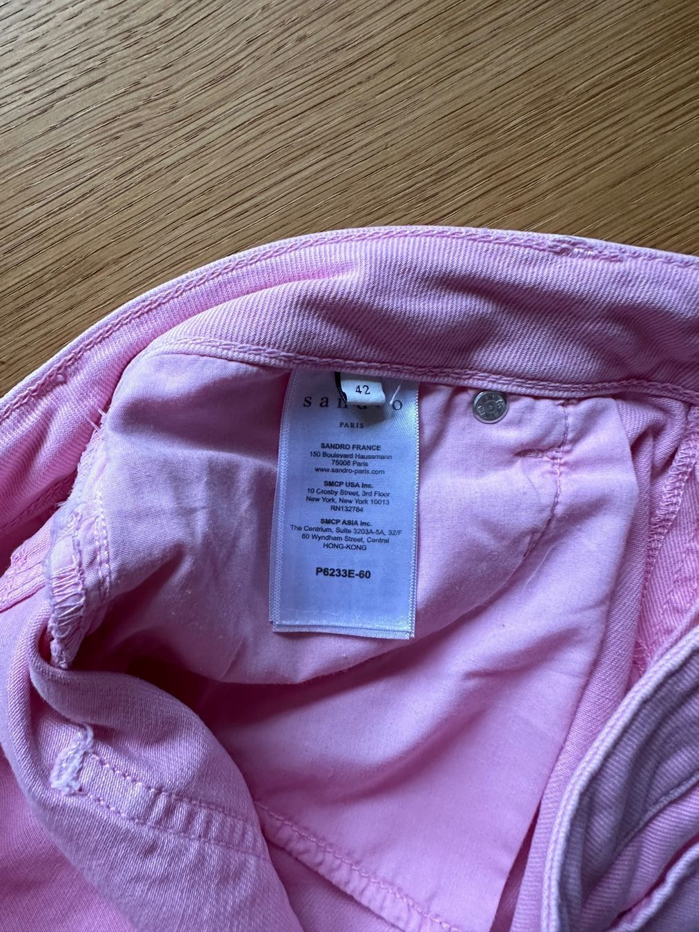 Sandro Jeans: NEW Sandro pink jeans size 42 – Nuovo (secondo la descrizione) da Oberägeri venduto da abo_27mv 3