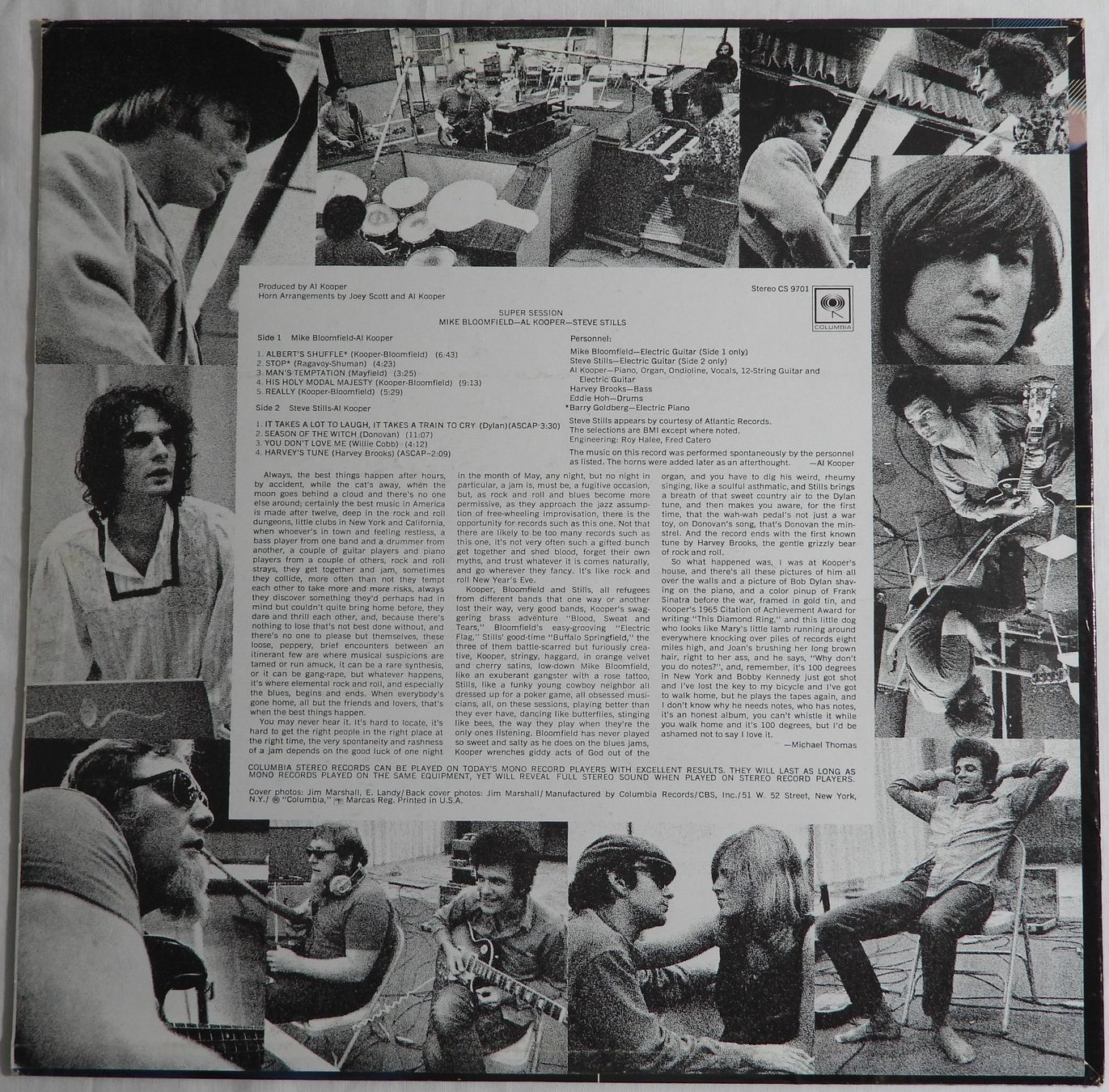Vinyles: Bloomfield, Kooper, Stills - Super Session LP 1970 – D'occasion à Dübendorf par mar_85sd 1