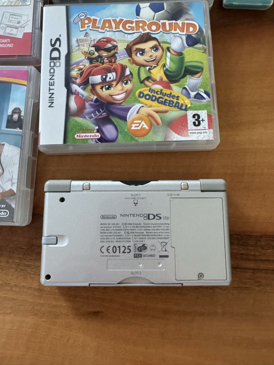 Nintendo Console: Nintendo DS lite, silber + Spiele – Usato da Emmenbrücke venduto da Florentina27 3