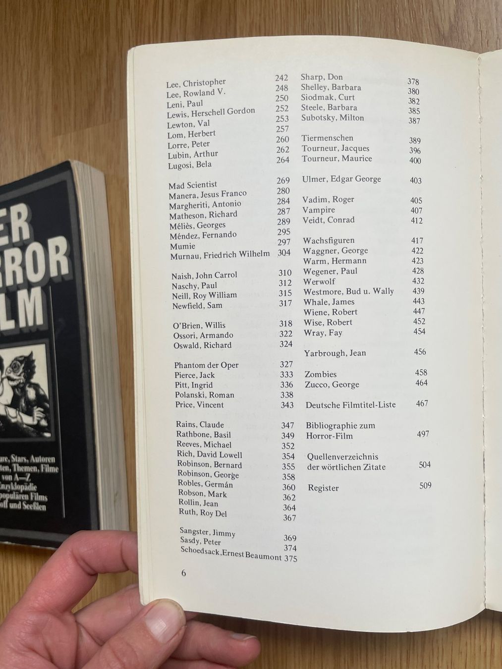 Bücher: Der Horror Film – Gebraucht aus Zürich von iphigenie666 3