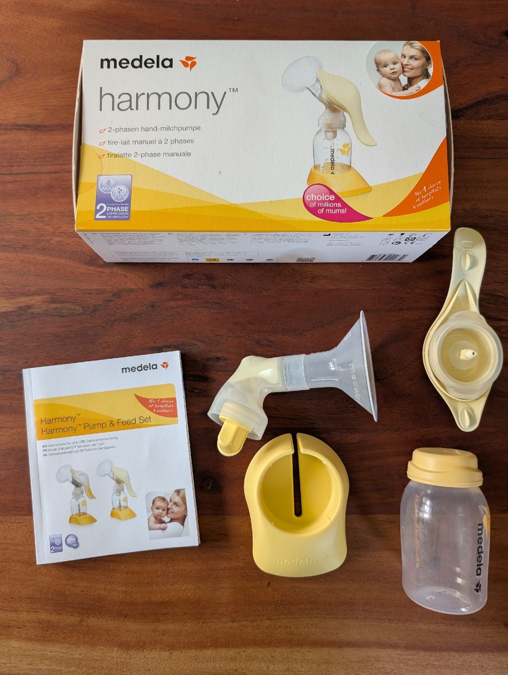 Medela Harmony Handmilchpumpe (Gebraucht) in Brunnen fr CHF 1  mit  Lieferung auf Ricardo kaufen