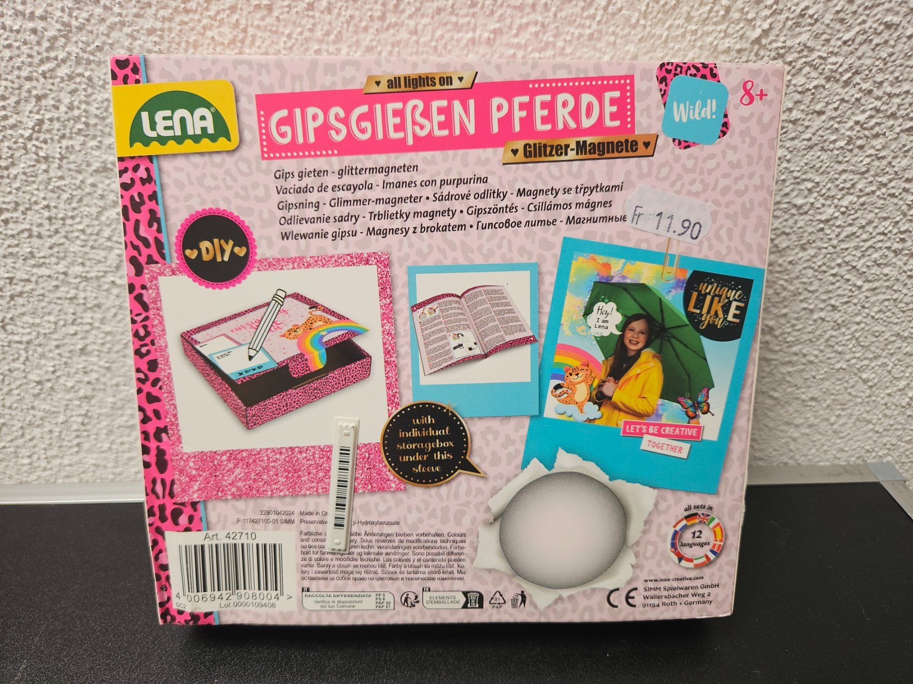 Kit bricolage: Neu - Lena - Gipsgiessen Pferde – Nuovo e nell'imballaggio originale da Dagmersellen venduto da Jarsetz_Restposten 1