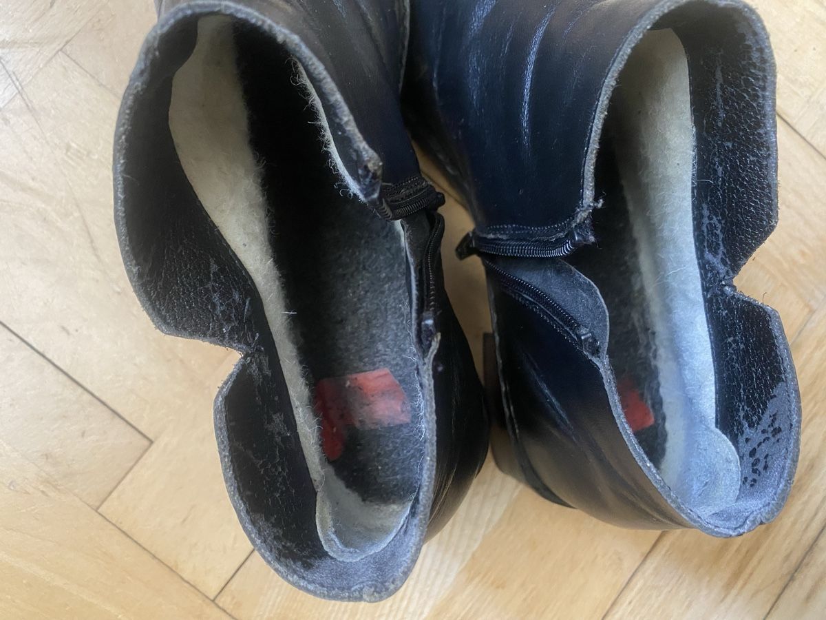 Rieker Scarpe da donna: Rieker Black Leather Ankle Boots – Nuovo (secondo la descrizione) da Bern venduto da alexjop 6