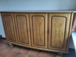 Sideboard Holz hell mit Schubladen und Türen guter Zustand