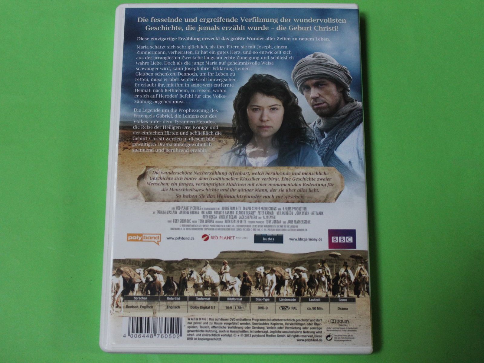 Tous les DVDs: Die Weihnachtsgeschichte - Das grösste Wunder... BBC DVD – D'occasion à Tübach par JamesStone 2