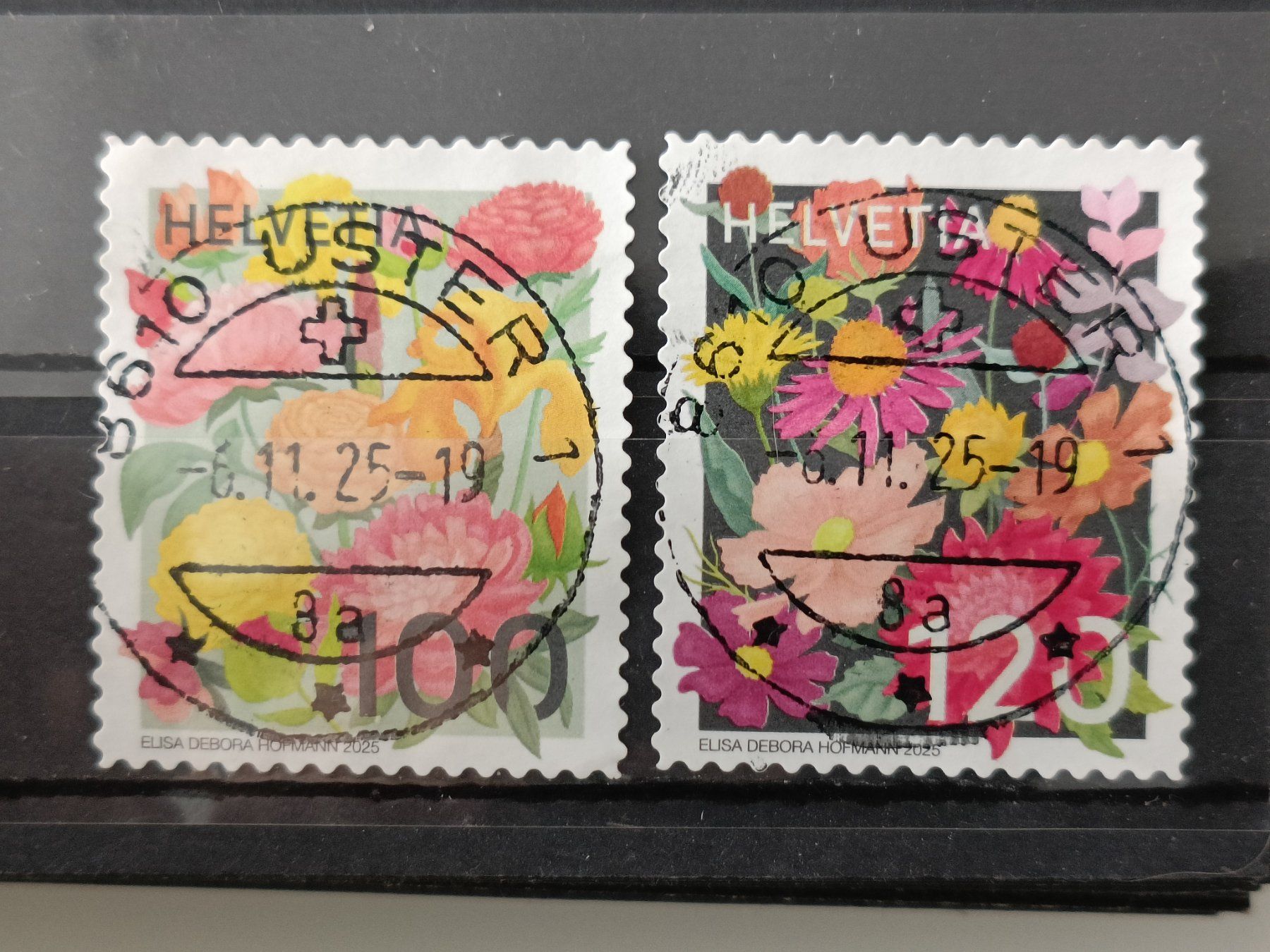 Tutti i francobolli: 2025 Saisonale Blumen Vollstempel – Usato da Dübendorf venduto da goeggi79
