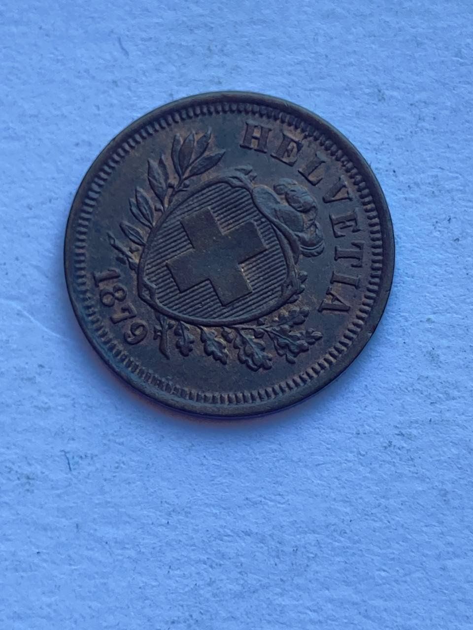 Toutes les monnaies: Schweiz 1 Rappen 1879 – D'occasion à Muralto par manueldisaba01 3