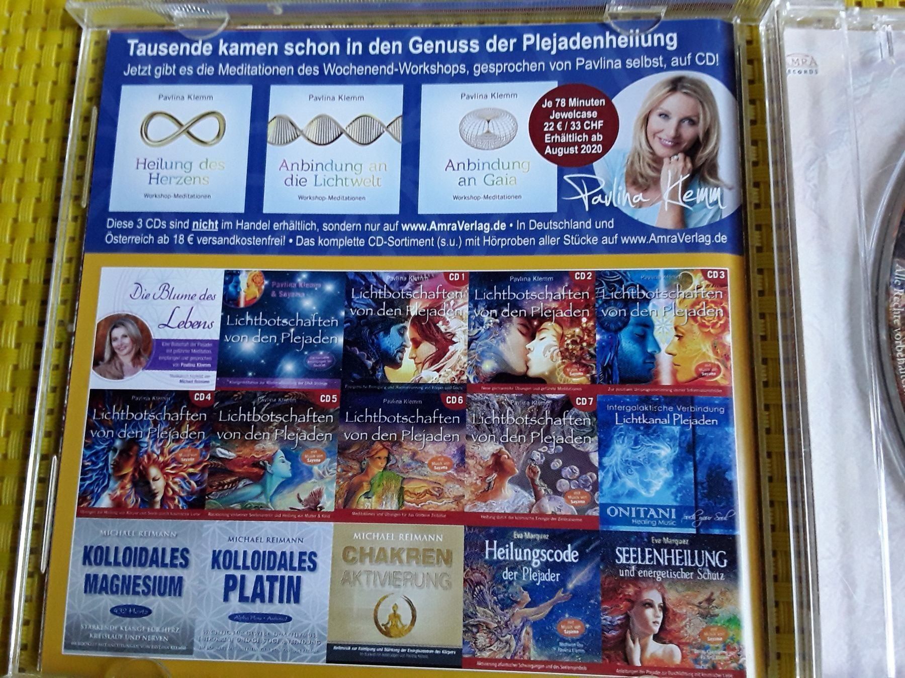 CD: CD - Lichtbotschaften von den Plejaden 7 – Nuovo e nell'imballaggio originale da Rebstein venduto da Buchsi03 3