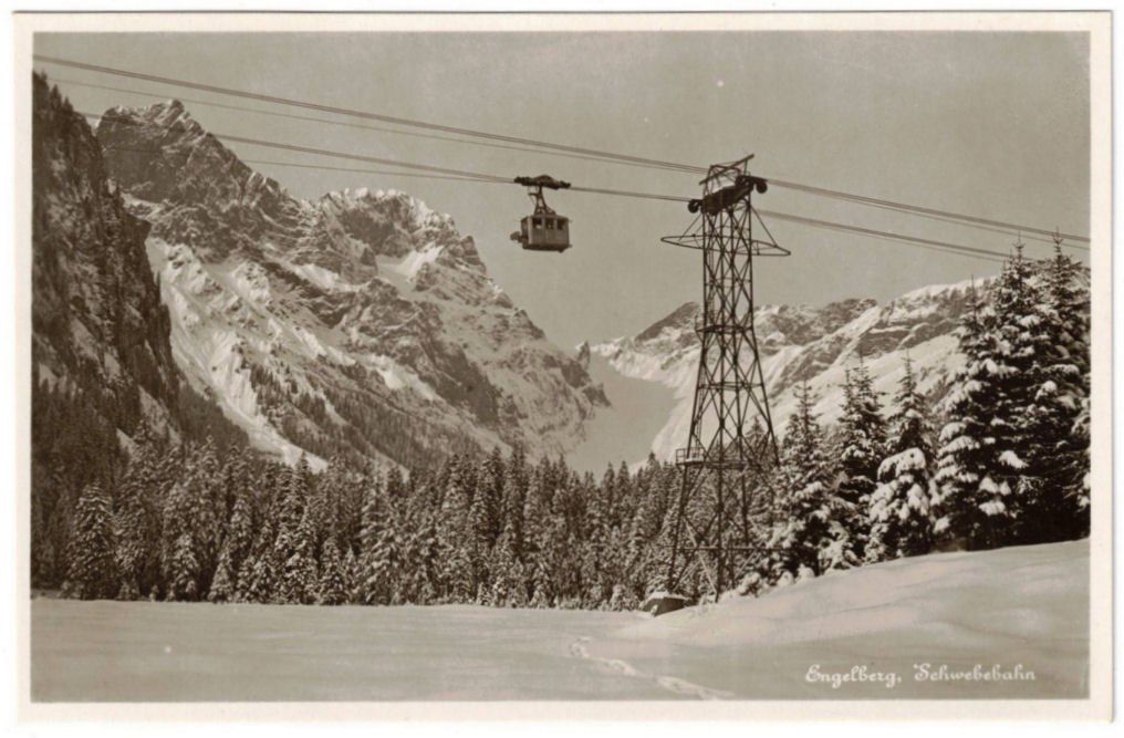 Cartoline postali: Engelberg - Luftseilbahn Gerschnialp--Trübsee – Usato da Binningen venduto da Mountainrider