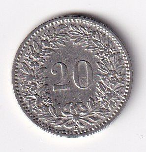 Tutti le monete: Schweiz 20 Rappen 1902 – Usato da Neuchâtel venduto da karlpierrino 1