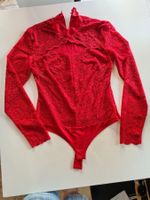 Damen langarm Spitzenbody Grösse 38/40