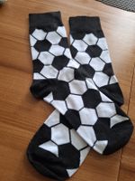 Fussball Socken, Schwarz Weiss, Neu, Grösse 36-40 Top!