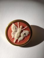 Wunderschöne Vintage Brosche Cameo Schmetterling, Unique