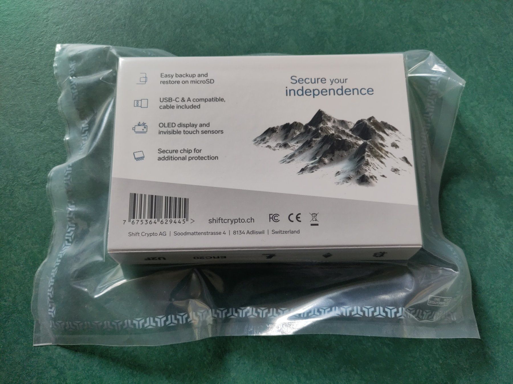 Chiavette USB: BitBox02 Multi Bitcoin Hardware Wallet  - Neu OVP sealed – Nuovo e nell'imballaggio originale da Bauma venduto da mindestens 1