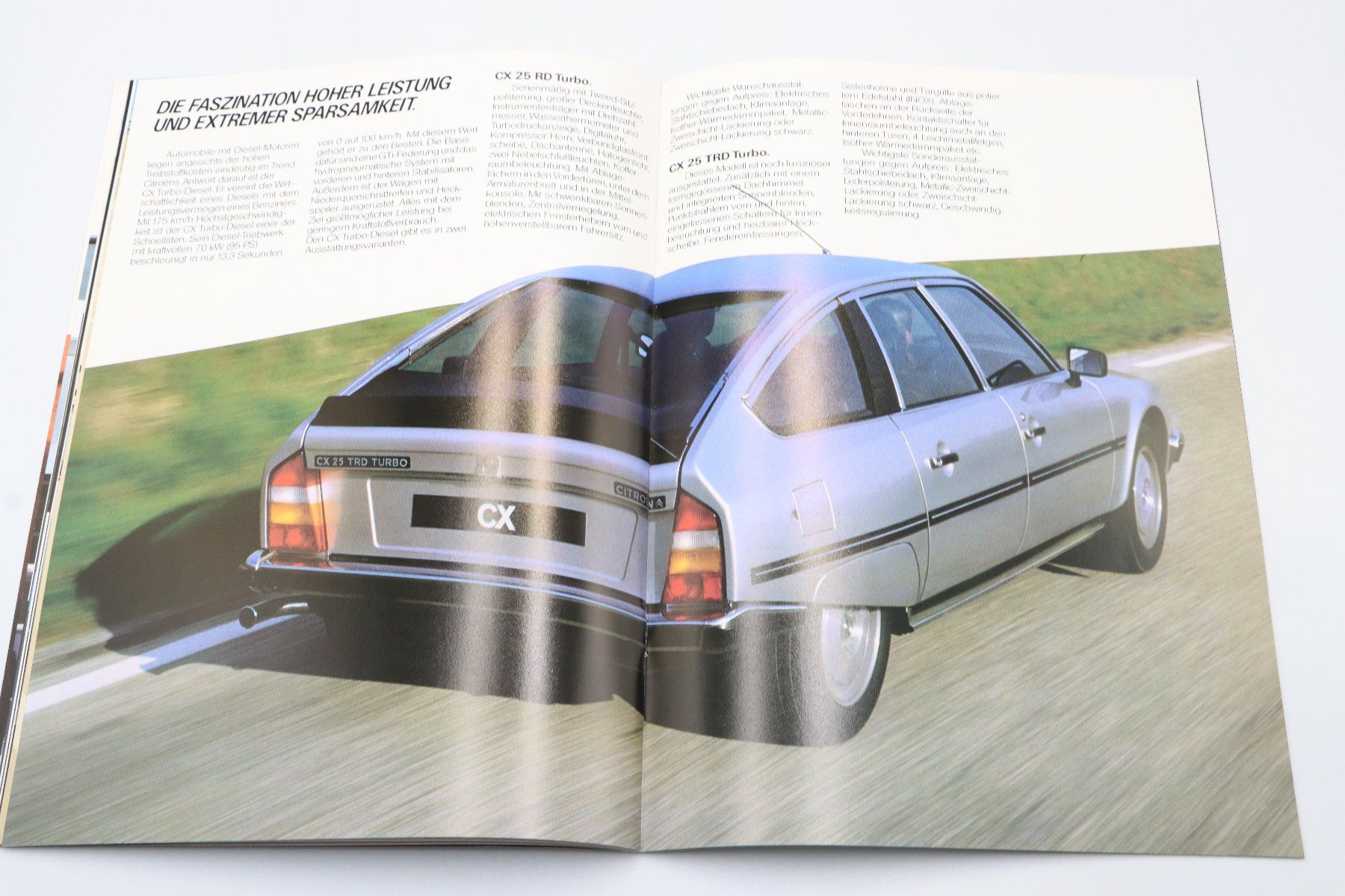 Citroën Documents: Citroen CX 1984 Prospekt – D'occasion à Bühl b.Aarberg par Collectorpassions 6