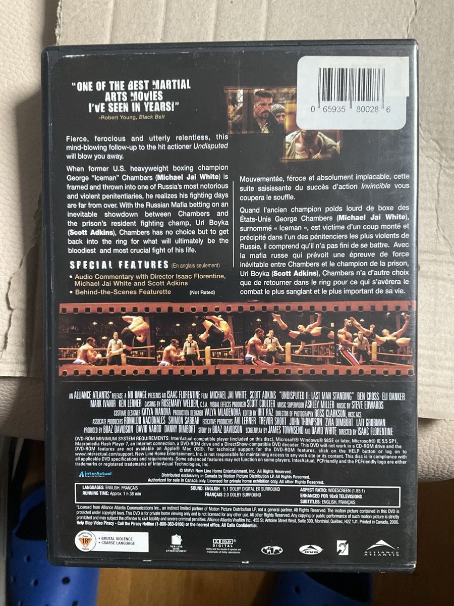 Tutti i DVDs: DVD Undisputed 2: Last Man Standing zone 1 – Usato da Veyrier venduto da Deniro2 1