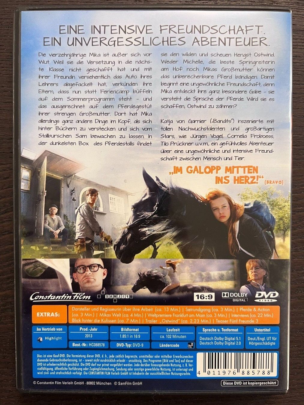 Tutti i DVDs: Ostwind - Zusammen sind wir frei – Usato da Zürich venduto da FilmFreunde 1
