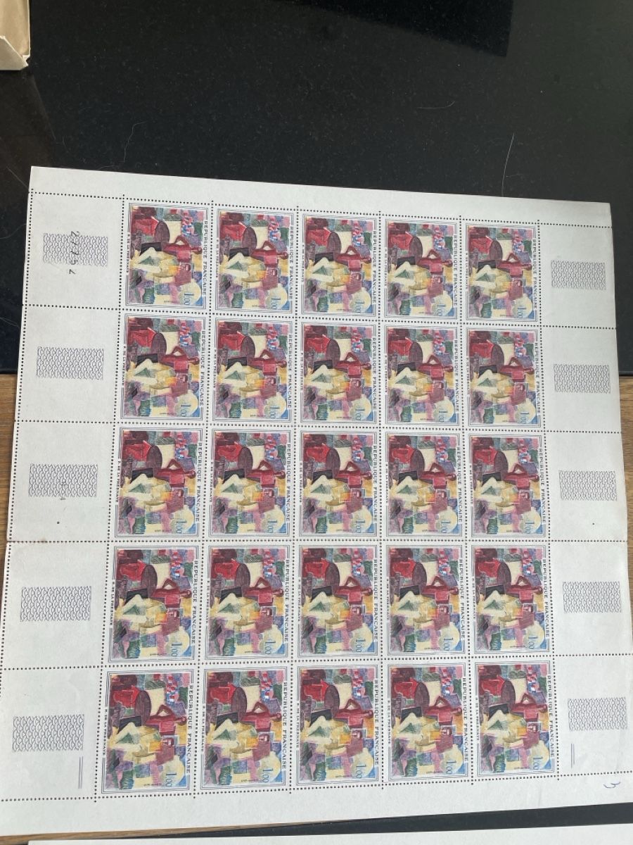 Alle Briefmarken: Bogensatz Frankreich Gemälde Postfrisch  – Gebraucht aus Roggwil TG von Lph_m9nm 1