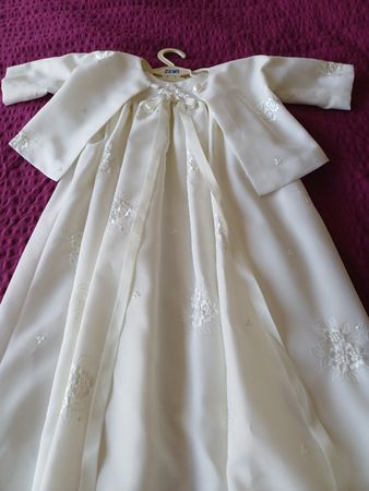 Wunderschönes Taufkleid-Set mit Bolero, von ZEWI, 90 cm