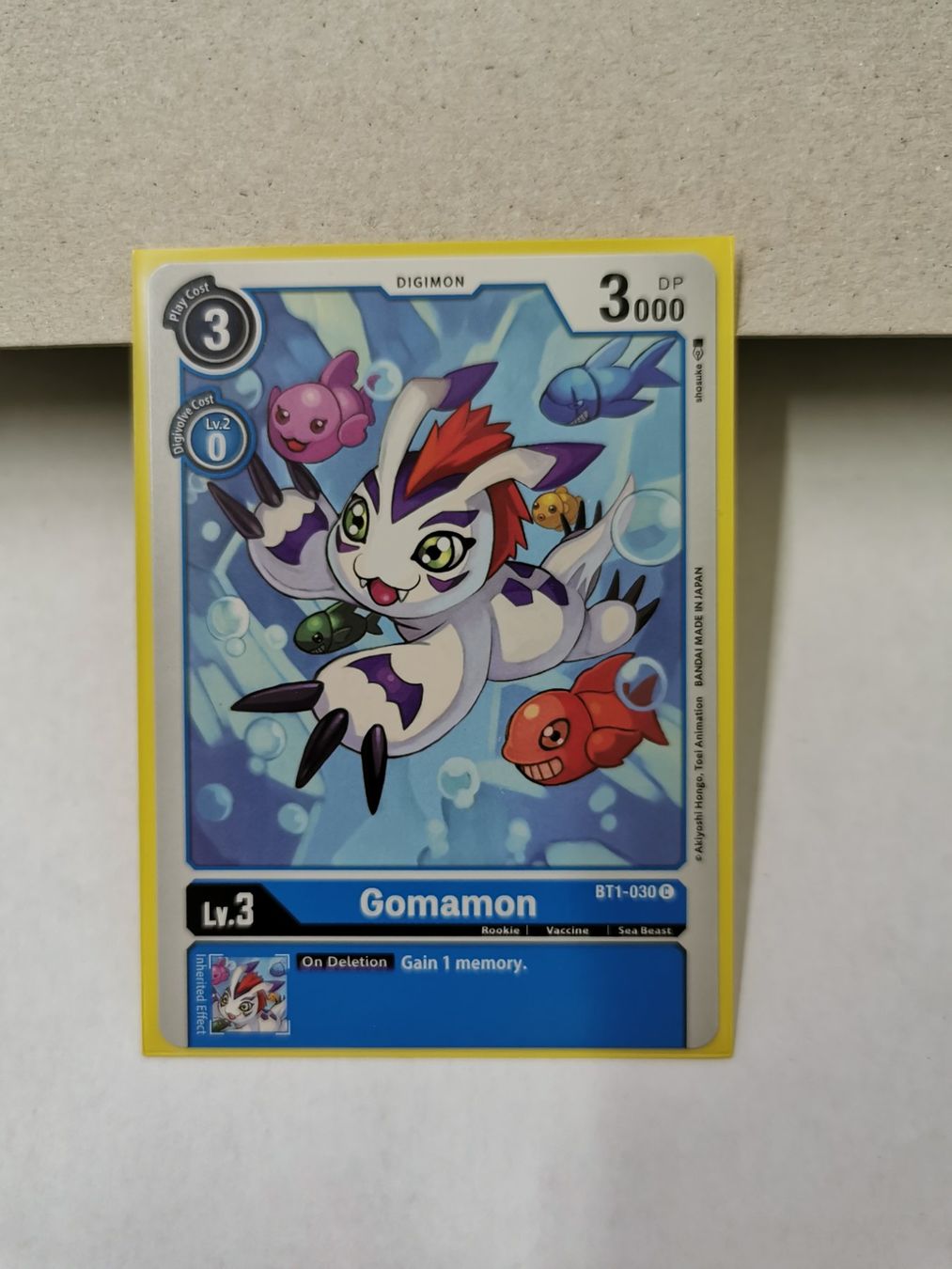 Carte collezionabili: Digimon Gomamon BT1-030 C Lv3 2020 – Nuovo (secondo la descrizione) da Sisseln AG venduto da schenk-figuren