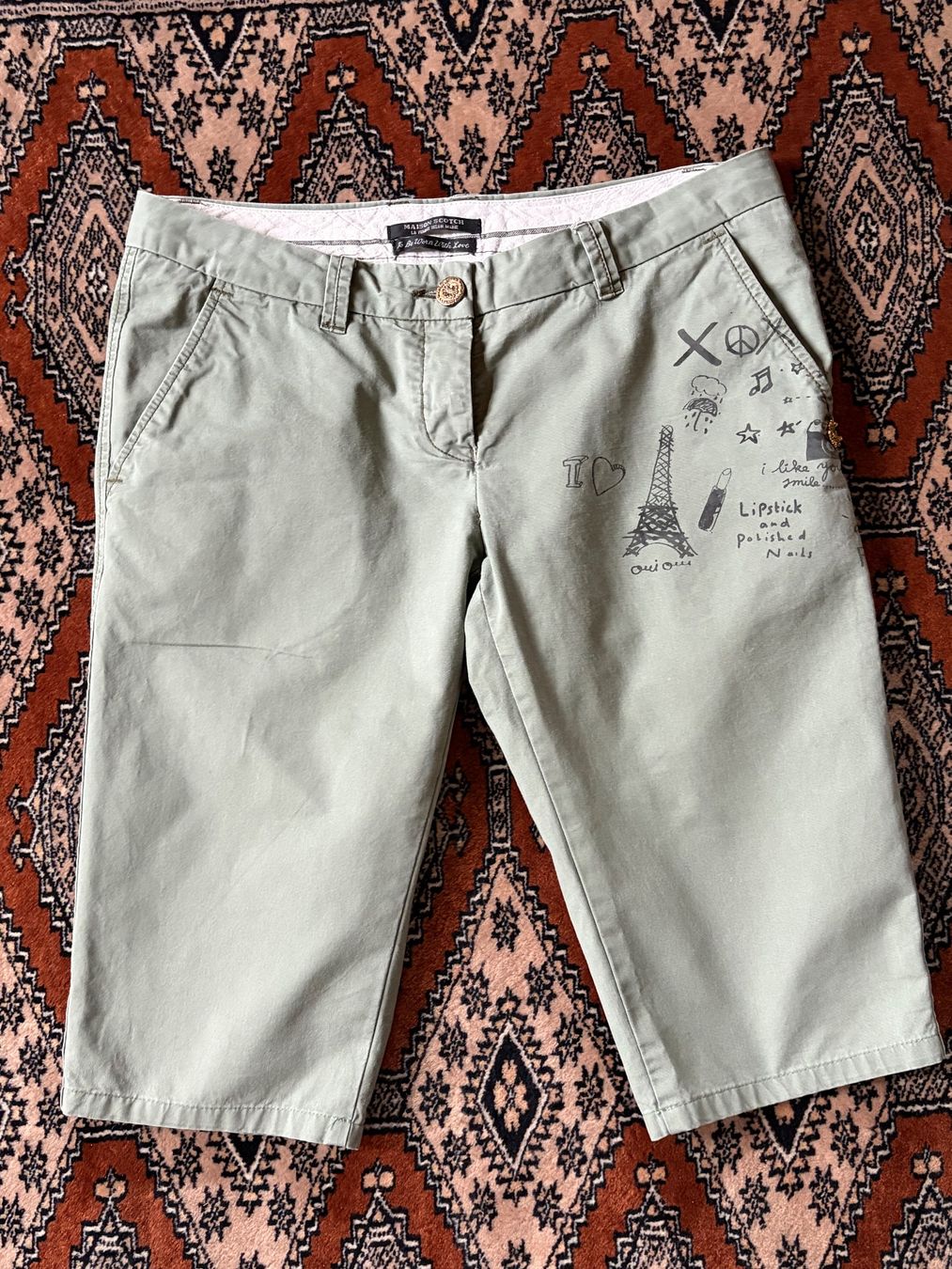 Maison Scotch Pantaloni: MAISON SCOTCH Bermuda Hose  Gr. M – Usato da Interlaken venduto da Bona55 6