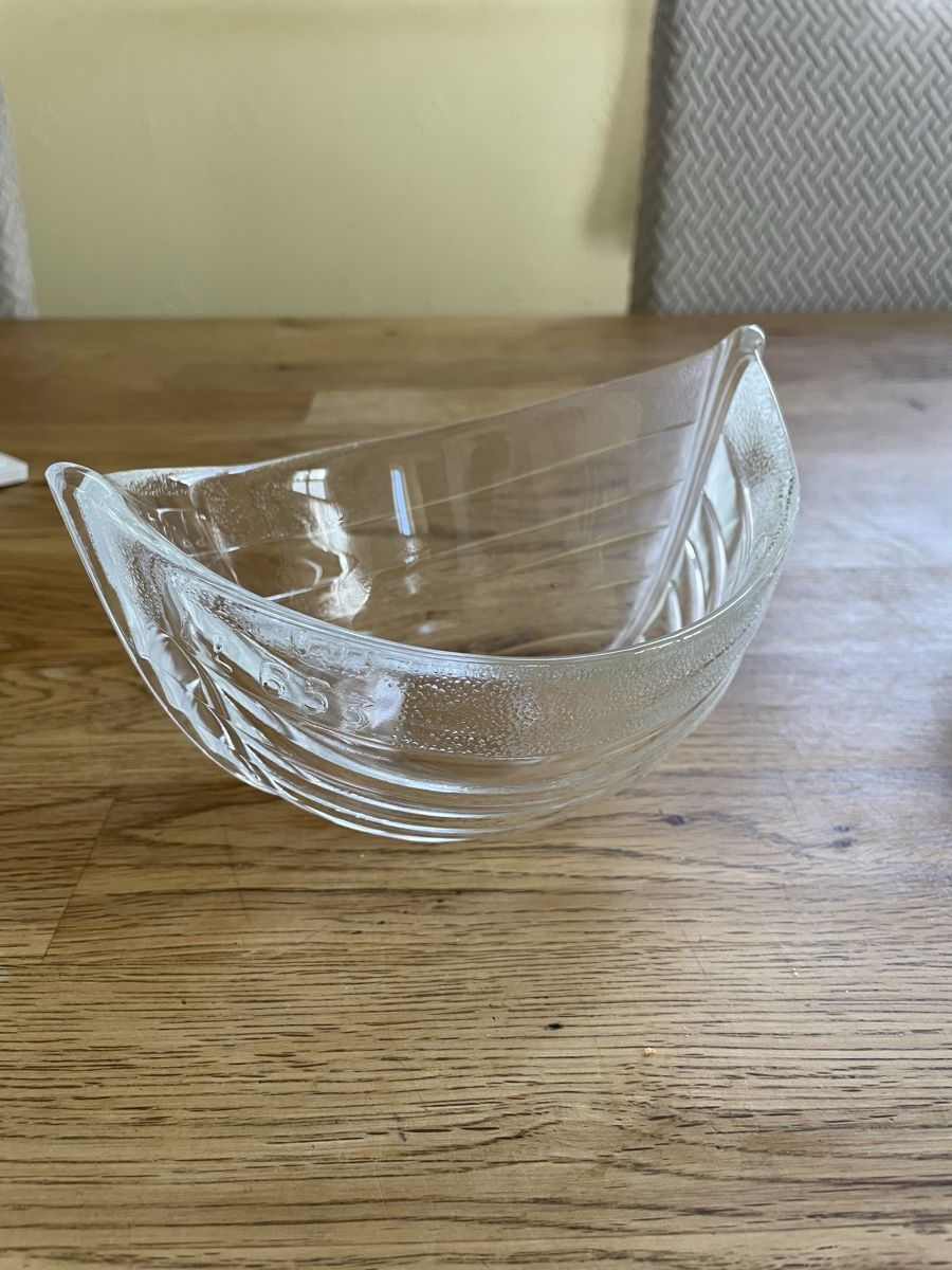 Schalen: Glasschale Schiff  – Gebraucht aus Flawil von Naphtali 1
