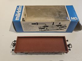 Märklin HO Flachwagen mit Originalverpackung