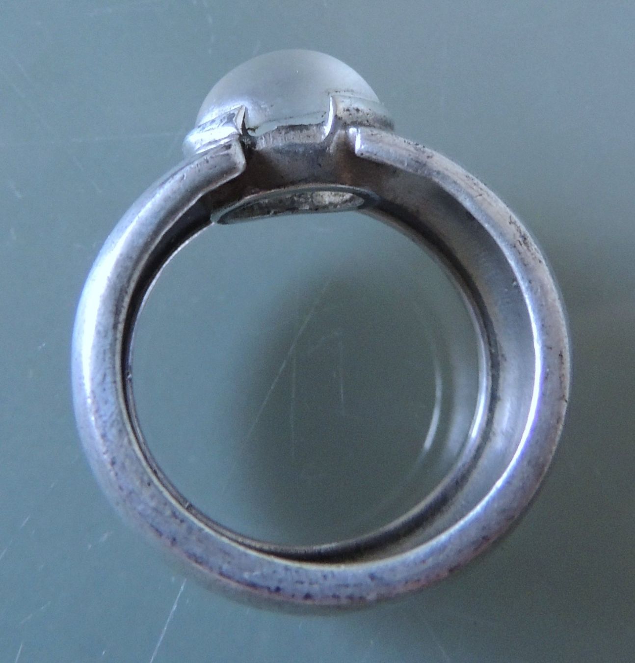 Anelli: Mondstein Silber 925 Fingerring Gr. 56 – Usato da Waldenburg venduto da schaller707 5