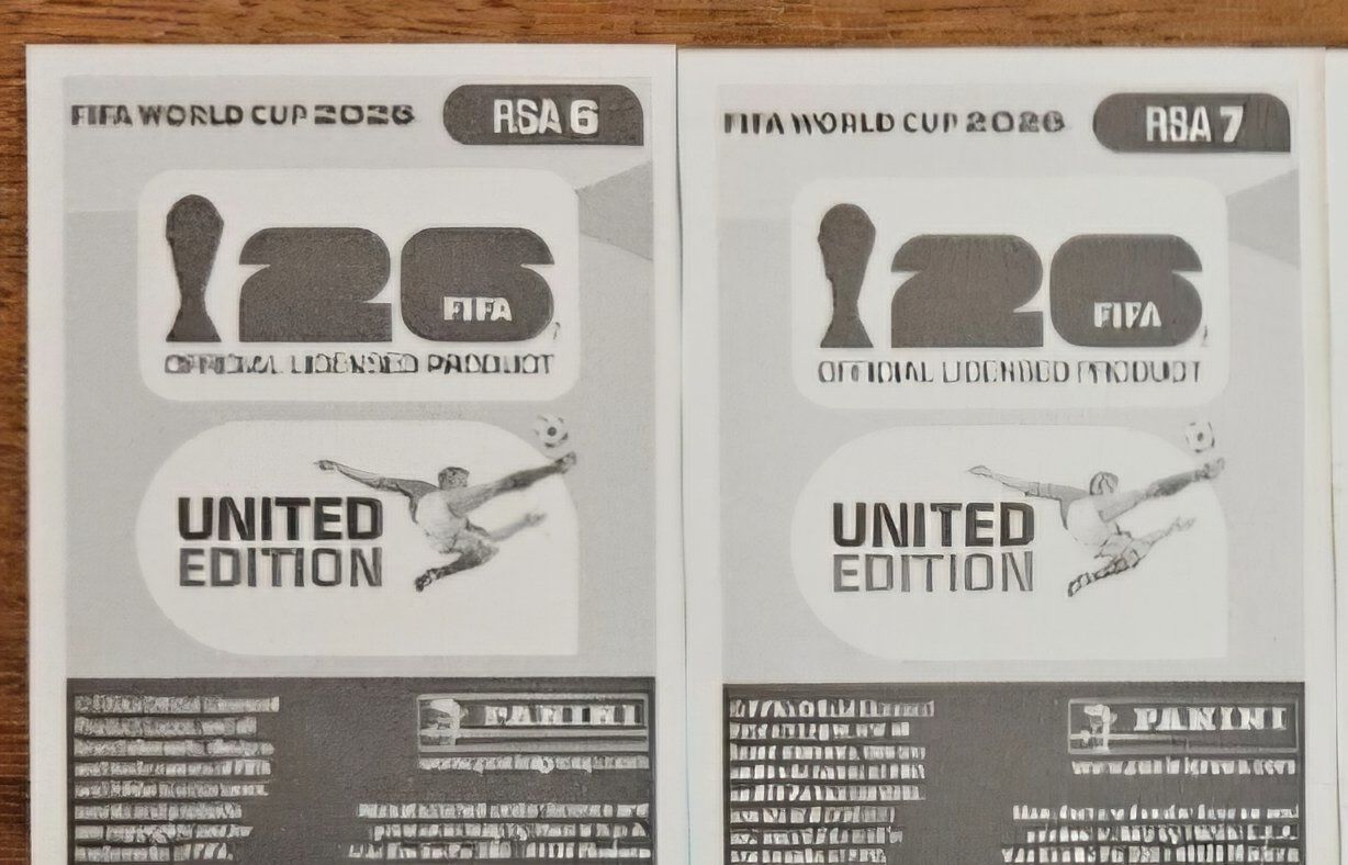 Panini Carte collezionabili: Panini Sticker WM 2026 - RSA 6/ 7 – Nuovo (secondo la descrizione) da Reinach BL venduto da BaselStar 1