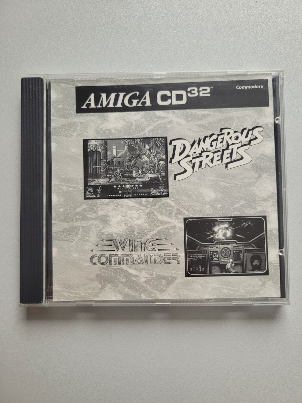Giochi: Dangerous Streets & Wing Commander (Amiga CD32) – Usato da Uezwil venduto da -Retrogames-
