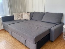 IKEA FRIHETEN Ecksofa mit Bettfunktion und Stauraum