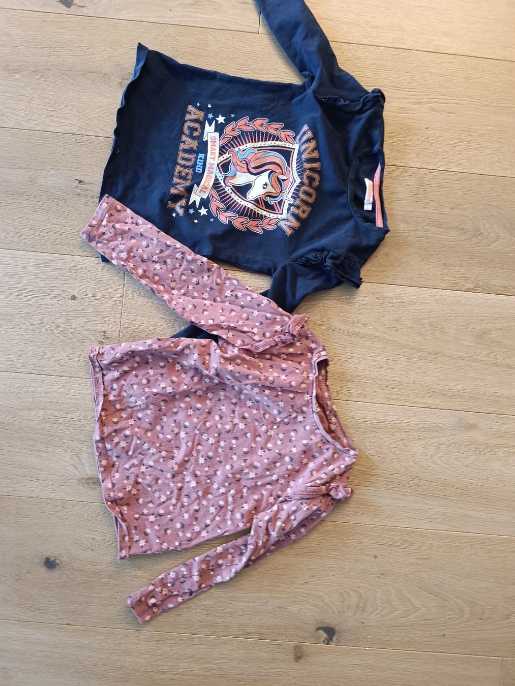 Camicie, T-shirt & Polo: 2 Langarmshirts, Grösse 116, Mädchen – Usato da Berikon venduto da mezzze